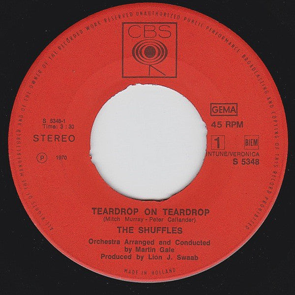 Shuffles - Teardrop On Teardrop 31611