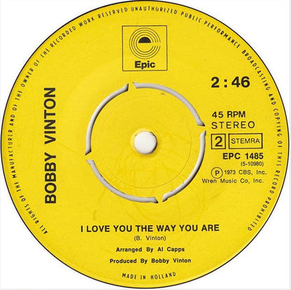 Bobby Vinton - Hurt 31071