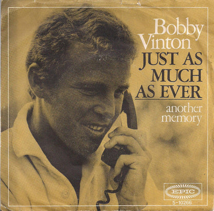 Bobby Vinton - Just As Much As Ever 42457 Vinyl Singles Vinyl Goed / Hoes Goed