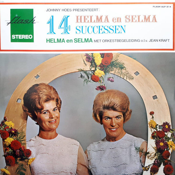 Helma & Selma - 14 Successen Van Helma En Selma (LP) Vinyl LP Vinyl Zeer Goed / Hoesje Goed "VINYLSINGLES.NL"