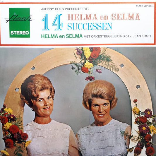 Helma & Selma - 14 Successen Van Helma En Selma (LP) Vinyl LP Vinyl Zeer Goed / Hoesje Goed "VINYLSINGLES.NL"