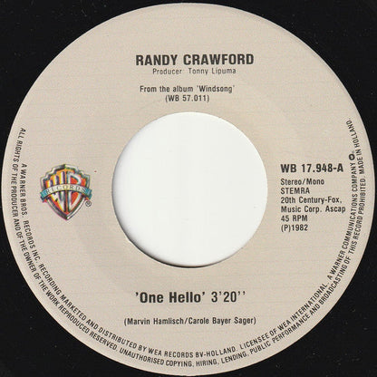 Randy Crawford - One Hello 03512