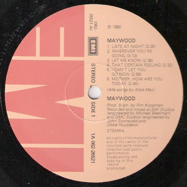 Maywood - Maywood (LP) 42633 Vinyl LP JUKEBOXSINGLES.NL   