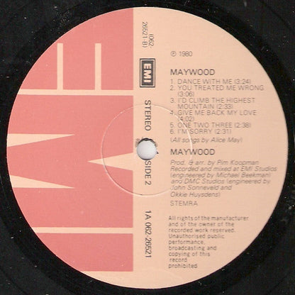 Maywood - Maywood (LP) 44941 Vinyl LP JUKEBOXSINGLES.NL   