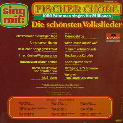 Fischer Chöre – Die schönsten Volkslieder (LP) 49673