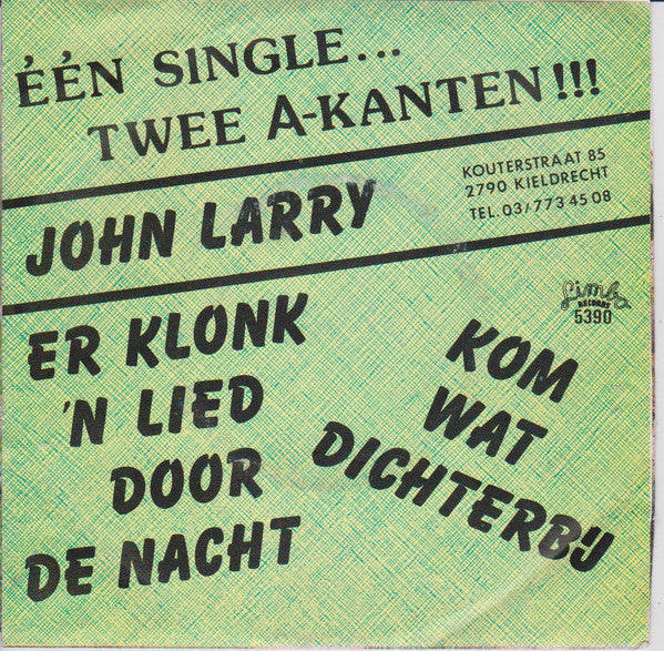 John Larry - Ein Lied, das durch die Nacht klang 11227