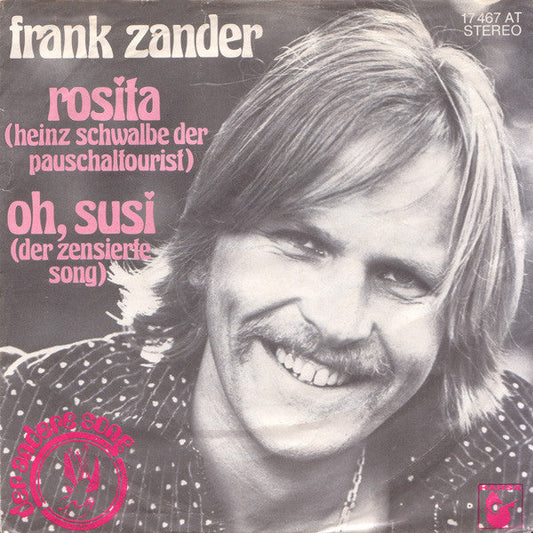 Frank Zander - Rosita (Heinz Schwalbe Der Pauschaltourist) 17360 28198