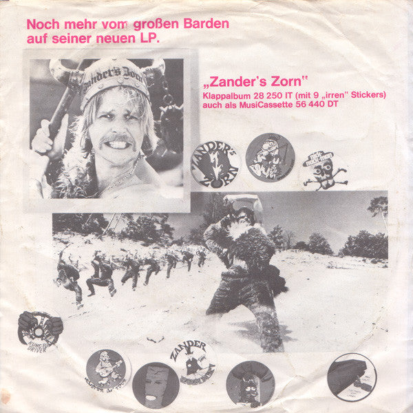 Frank Zander - Rosita (Heinz Schwalbe Der Pauschaltourist) 17360 28198