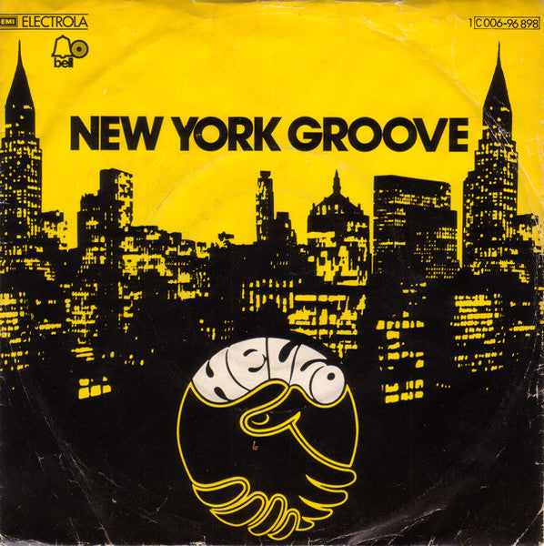 Hello - New York Groove Vinyl Singles Vinyl Zeer Goed / Hoesje Goed "VINYLSINGLES.NL"