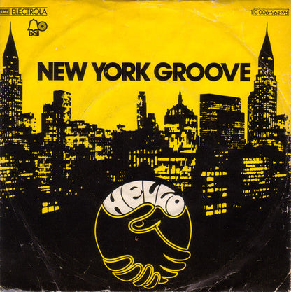 Hello - New York Groove Vinyl Singles Vinyl Zeer Goed / Hoesje Goed "VINYLSINGLES.NL"