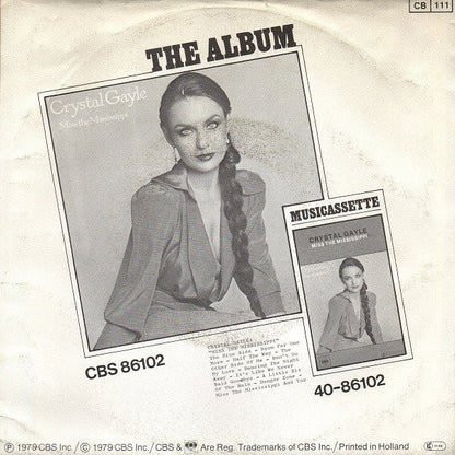 Crystal Gayle - The Blue Side 38791 Vinyl Singles Vinyl Goed / Hoes Goed