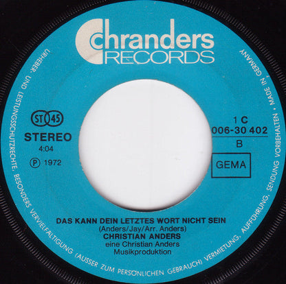 Christian Anders – In den Augen der Andern 12596