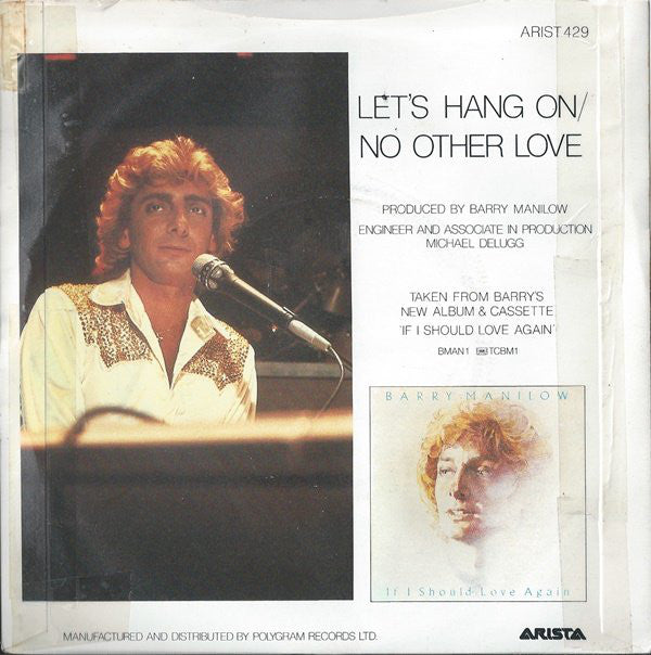 Barry Manilow - Let's Hang On 25451