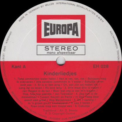 Kinderchor Heideveld - Kinderlieder (LP) 51266
