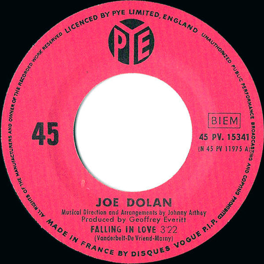 Joe Dolan - Falling In Love 42465 Vinyl Singles Vinyl Goed / Hoes Generic