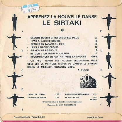 Mikis Theodorakis – Bande Originale Du Film Zorba Le Grec 38981