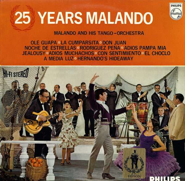 Malando und sein Tango-Orchester – 25 Jahre Malando (LP) 50284 (B)