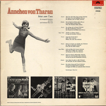 Chor Hans Last Und Orchester Hans Last - Ännchen Von Tharau Bittet Zum Tanz (LP) 49701
