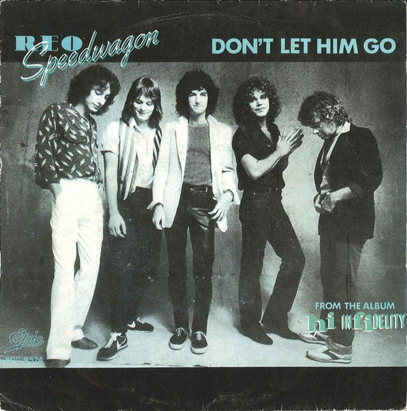 REO Speedwagon - Don't Let Him Go 38756 Vinyl Singles Vinyl Goed / Hoes Goed