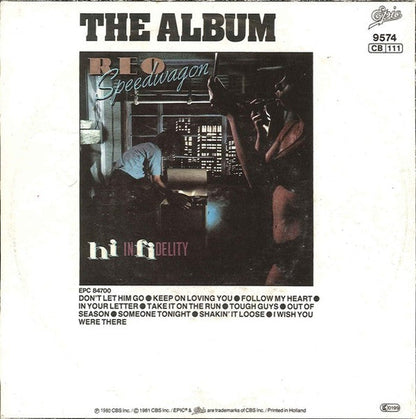 REO Speedwagon - Don't Let Him Go 38756 Vinyl Singles Vinyl Goed / Hoes Goed