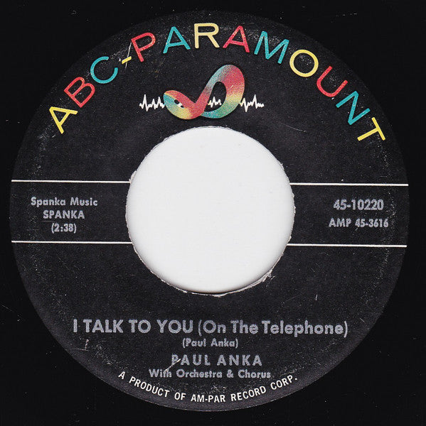 Paul Anka - Dance On Little Girl 42493 Vinyl Singles Vinyl Goed / Hoes Generic