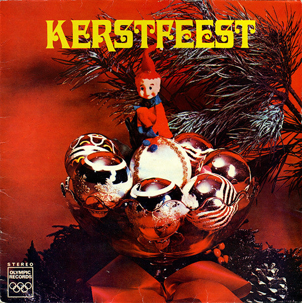 Johnny James And His Happy Sound / Kinderkoor Pippeloentje - Kerstfeest (LP) 51633 Vinyl LP Vinyl Goed / Hoes Goed