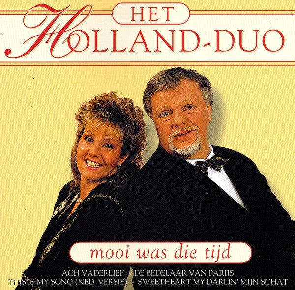 Holland Duo - Mooi Was Die Tijd (CD) 70568 Compact Disc Goede Staat