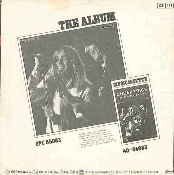 Cheap Trick - I Want You To Want Me 43075b Vinyl Singles Vinyl Goed / Hoes Redelijk