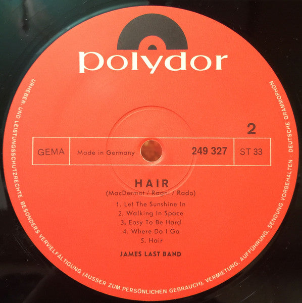 James Last - Hair (LP) 48470 Vinyl LP JUKEBOXSINGLES.NL   