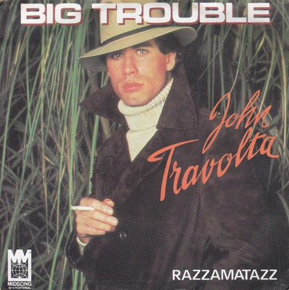 John Travolta - Big Trouble 40615 Vinyl Singles Vinyl Goed / Hoes Goed