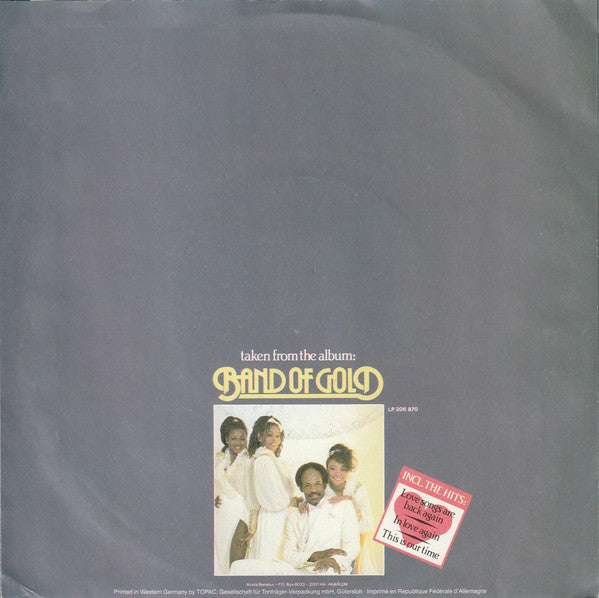 Band Of Gold - This Is Our Time 28213 Vinyl Singles Vinyl Zeer Goed / Hoesje Goed "VINYLSINGLES.NL"