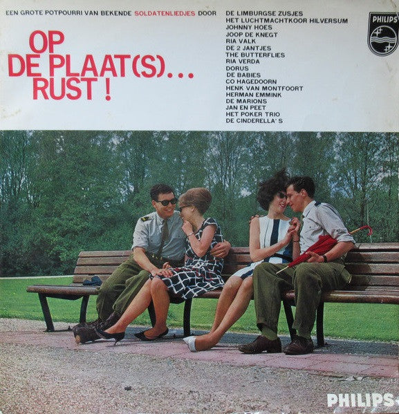 Various - Op De Plaat(s) ... Rust! (LP) 52230b hv Vinyl LP Vinyl Goed / Hoes Redelijk