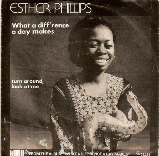 Esther Phillips - What A Diff'rence A Day Makes 41615 Vinyl Singles Vinyl Goed / Hoes Goed