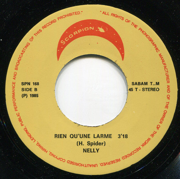 Nelly & Spider - Met Heel M'n Hart 12338 Vinyl Singles Vinyl Goed / Hoes Goed