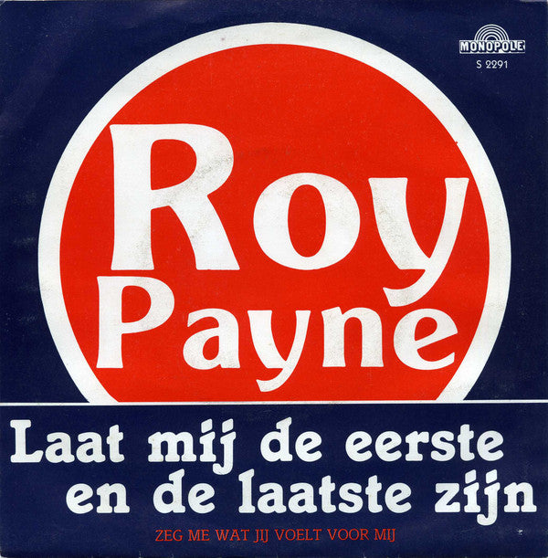 Roy Payne – Lass mich der Erste und der Letzte sein 27252