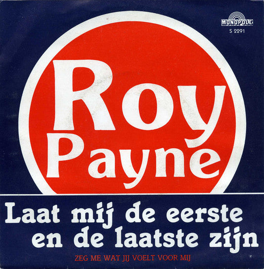 Roy Payne – Lass mich der Erste und der Letzte sein 27252