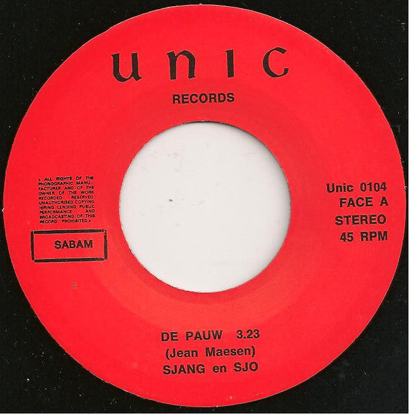 Sjang &amp; Sjo - Der Pfau 13000