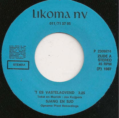 Sjang &amp; Sjo - 'T Es Vasteloavend 34186