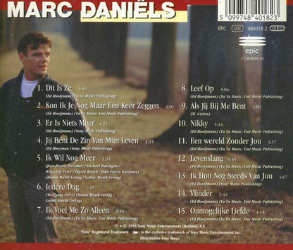 Marc Daniëls - Als Jij Bij Me Bent (CD) 70911 Compact Disc Goede Staat