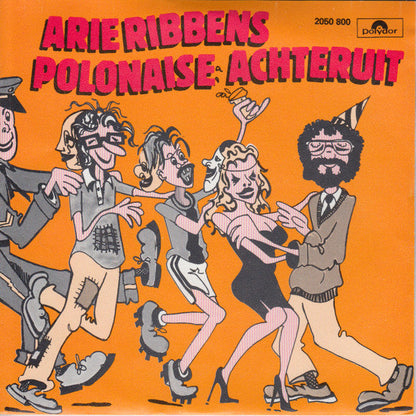Arie Ribbens - Polonaise Achteruit 10277 Vinyl Singles Vinyl Zeer Goed / Hoesje Goed "VINYLSINGLES.NL"