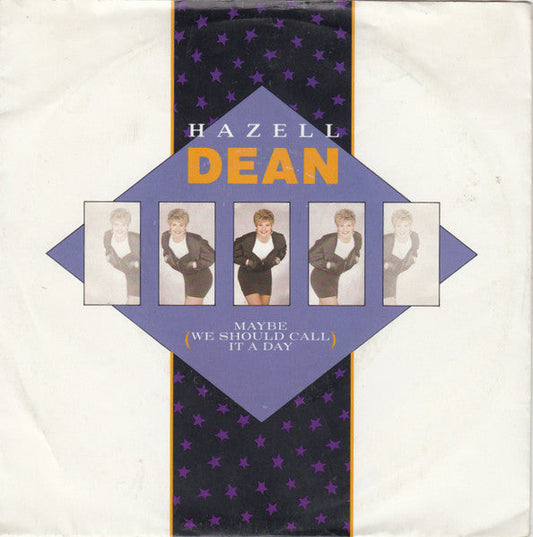 Hazell Dean - Maybe (We Should Call It A Day) Vinyl Singles Vinyl Zeer Goed / Hoesje Goed "VINYLSINGLES.NL"