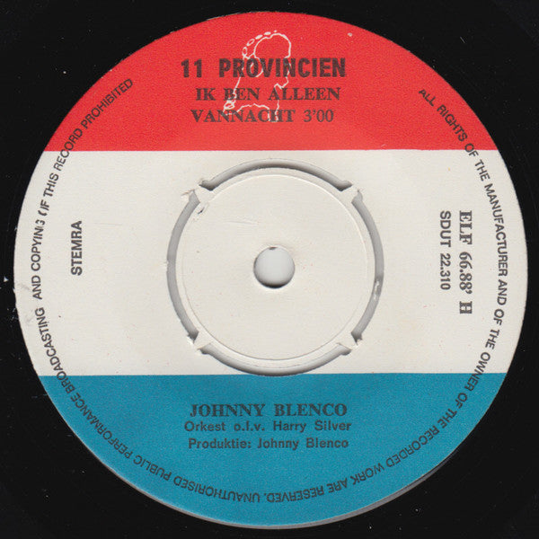 Johnny Blenco - I'm Alone Tonight 30221
