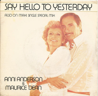 Anni Anderson & Maurice Dean- Say Hello To Yesterday 21823 Vinyl Singles Vinyl Goed / Hoes Goed