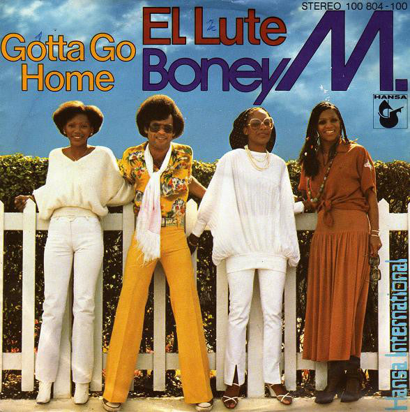 Boney M. - El Lute 39121 Vinyl Singles Vinyl Zeer Goed / Hoesje Goed "VINYLSINGLES.NL"