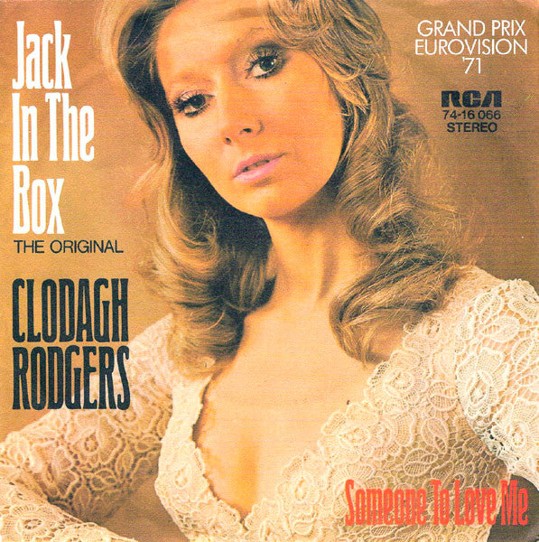 Clodagh Rodgers - Jack In The Box 39128 Vinyl Singles Vinyl Zeer Goed / Hoesje Generic "VINYLSINGLES.NL"