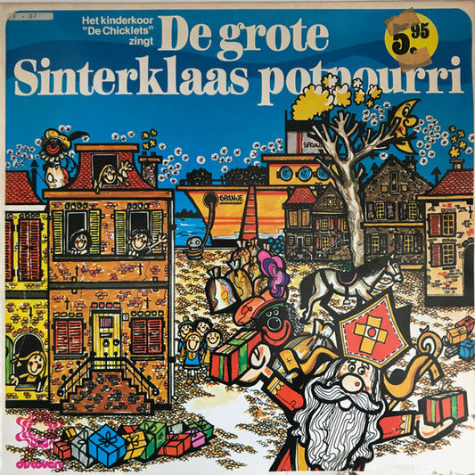 Kinderkoor De Chicklets - De Grote Sinterklaas Potpourri (LP) 50774 Vinyl LP JUKEBOXSINGLES.NL   