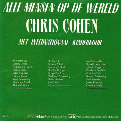 Chris Cohen - Alle Mensen Op De Wereld 17893 Vinyl Singles Vinyl Goed / Hoes Goed