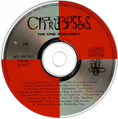 Various - Chartbusters July 1994 (CD) 70467 Compact Disc Goede Staat