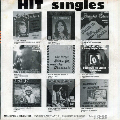 Frankie En De Trillers - De Bomen Zonder Blaren Vinyl Singles Vinyl Goed / Hoes Goed