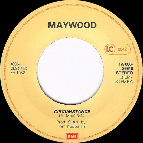 Maywood - Ask For Tina